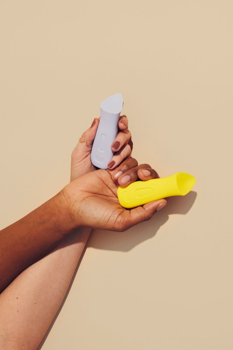 Dame Products Kip Lipstick VIbrator Sex Toys Women Lemon Yellow Lavender Lilac Purple Pastel