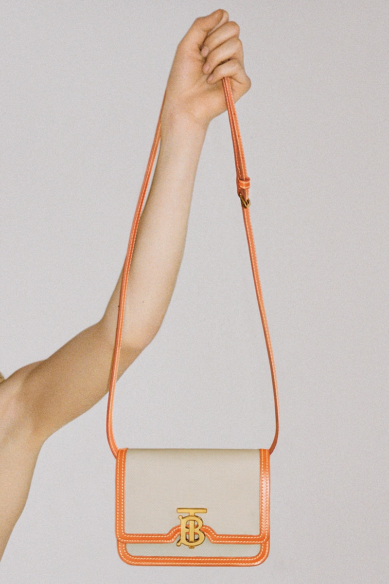 Burberry May 2020 B Series Drop Mini TB Bag Thomas Riccardo Tisci Canvas Monogram 