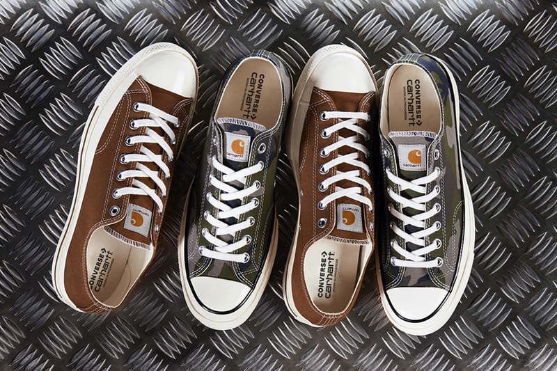 carhartt wip converse chuck 70 low collaboration sneakers tea you apres sport sweatshirt crewneck