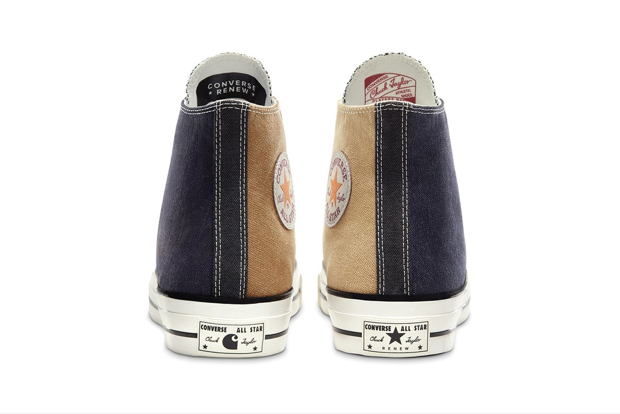 Carhartt WIP x Converse Chuck 70 Renew Sneaker Collaboration