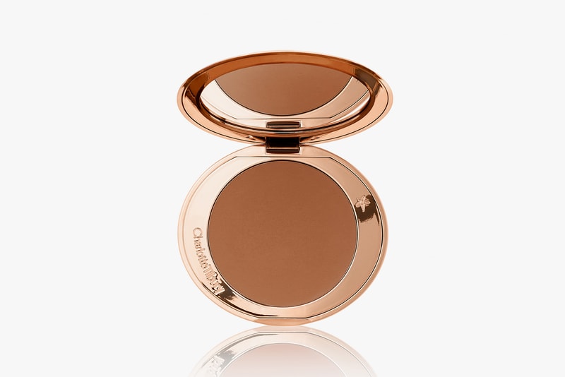 charlotte tilbury refillable airbrush bronzer luxury palette of mattes desert haze makeup
