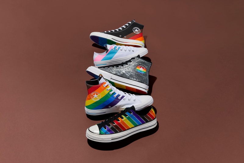 converse pride month lgbtq collection chuck 70 taylor all star high low top