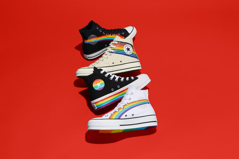 converse pride month lgbtq collection chuck 70 taylor all star high low top