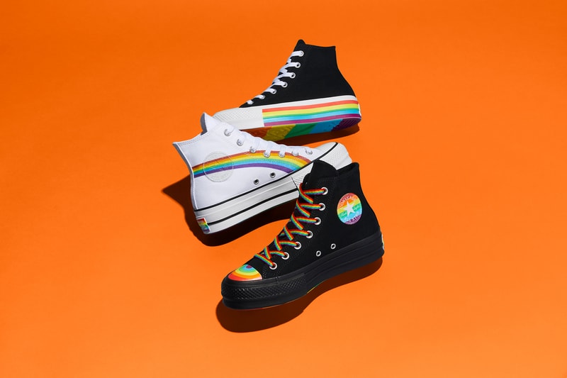 converse pride month lgbtq collection chuck 70 taylor all star high low top