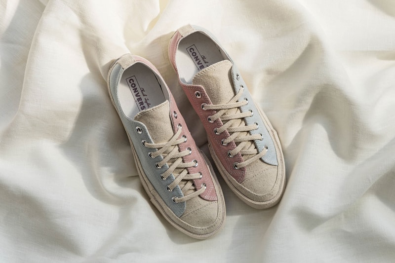 Converse Chuck 70 Ox Low High Tri Panel Renew Pack Mellow Rose Egret Prairie Sand Noble Grey