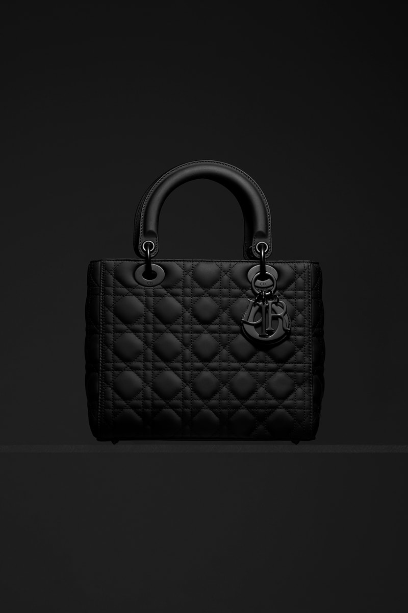 Dior Ultra-Matte Collection Bags Lady Dior Black