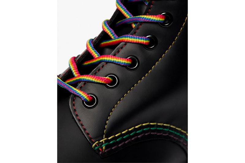 Dr. Martens 1460 Pride Boot Rainbow Black