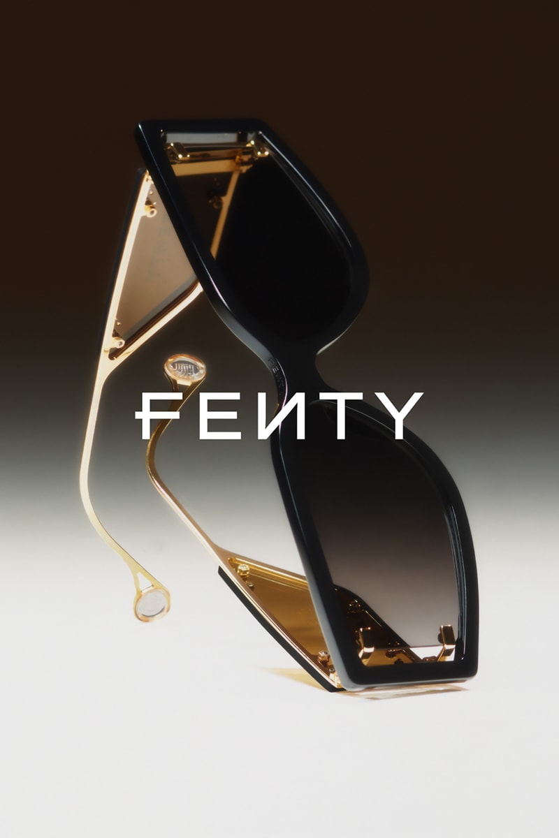 fenty rihanna eyewear sunglasses collection vintage blue pink green black cheetah print