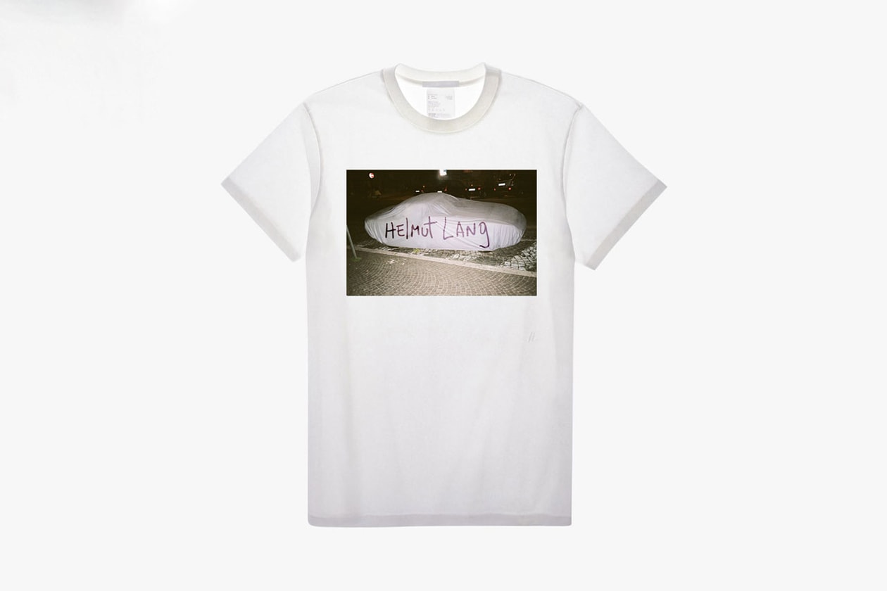 Helmut Lang T-Shirt Design Contest Winners Face Mask Painting