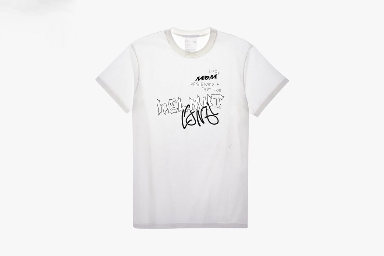 Helmut Lang T-Shirt Design Contest Winners Face Mask Painting