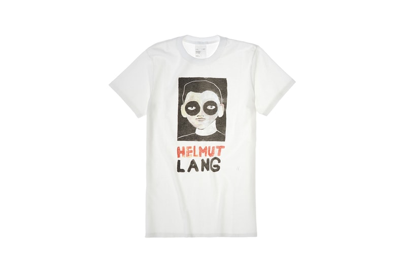 Helmut Lang T-Shirt Design Contest Winners Face Mask Painting