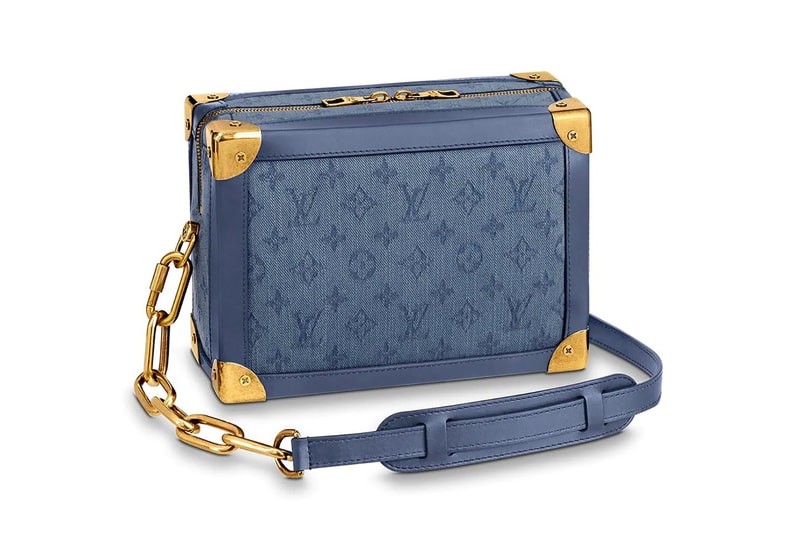 louis vuitton soft drunk designer bag blue black rainbow taiga leather monogram canvas 