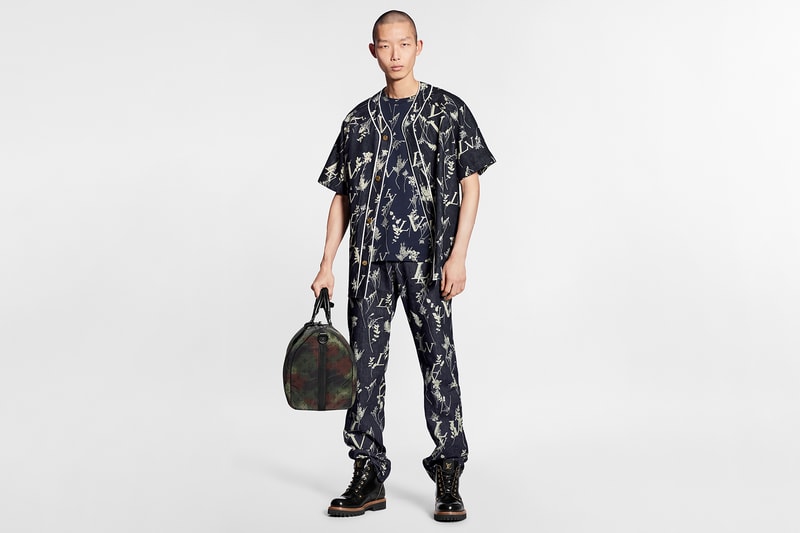louis vuitton virgil abloh camo monogram designer keepall duffle bag soft trunk nylon 