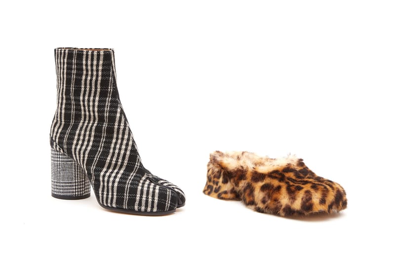 Maison Margiela's FW20 Tabi Boots Arrive in Plaid, Snakeskin and Mule Form