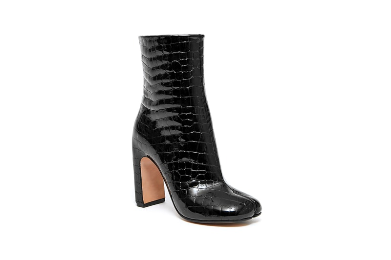 Maison Margiela Fall/Winter 2020 Tabi Boot Plaid Mule Leopard Print Fur