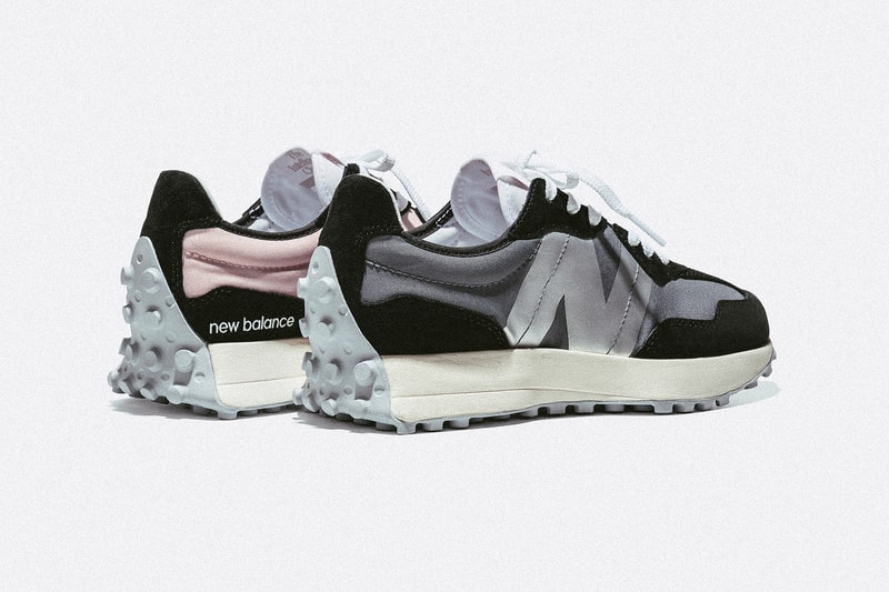newn balance 327 sneakers blue orange grey black white yellow pink colorway sneakerhead footwear shoes 