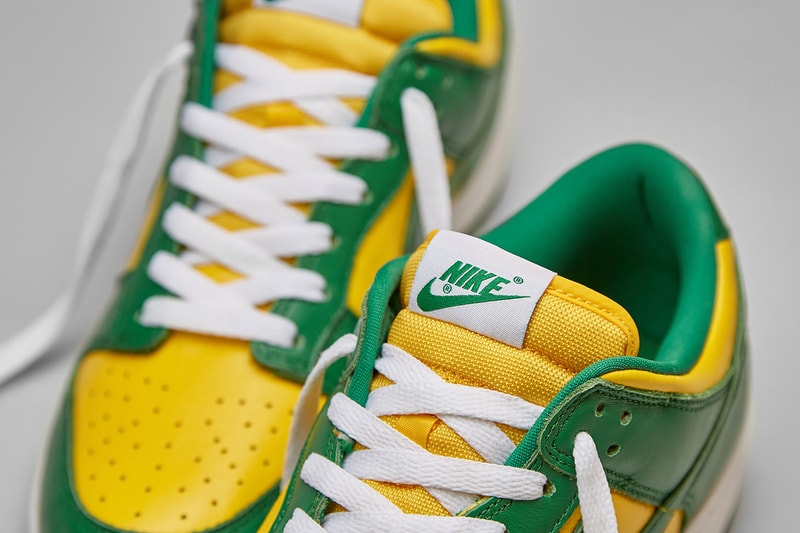 Nike Dunk Low SP Brazil Varsity Maize Pine Green Yellow Sneakers Release Date Price 