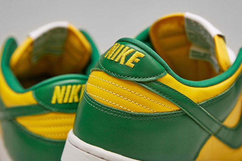 Nike Dunk Low SP Brazil Varsity Maize Pine Green Yellow Sneakers Release Date Price 