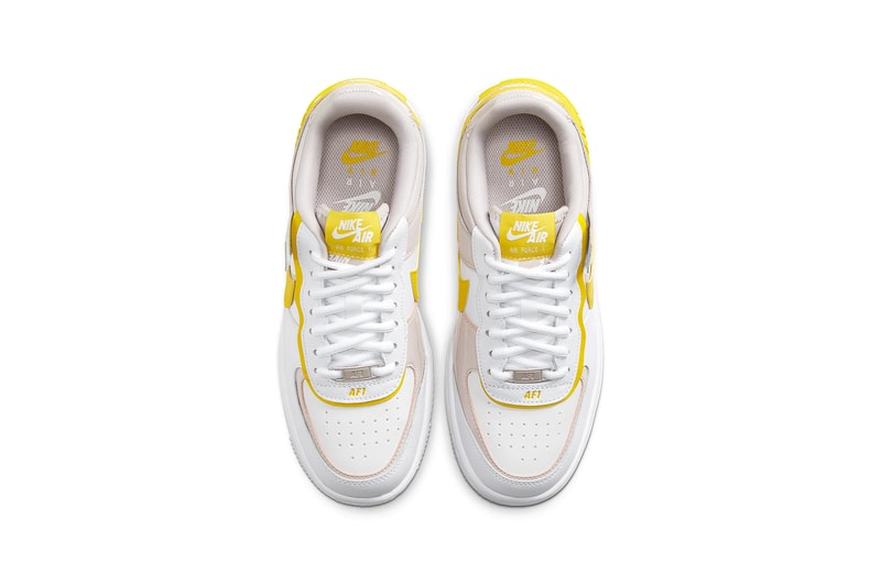 nike air force 1 shadow womens sneakers yellow nude pink white shoes footwear sneakerhead