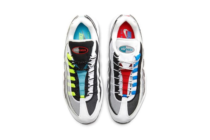 Nike's Air Max 95 "Greedy 2.0" Features Mismatched Pops of Color