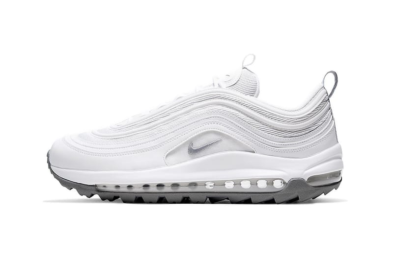 Nike's Air Max 97 G Gets the "Triple White" Treatment