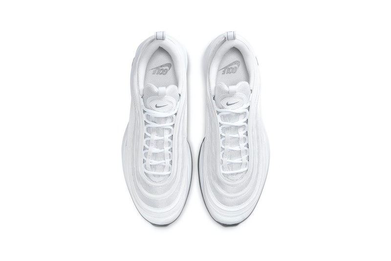 nike air max 97 g golf sneakers triple white colorway sneakerhead shoes footwear