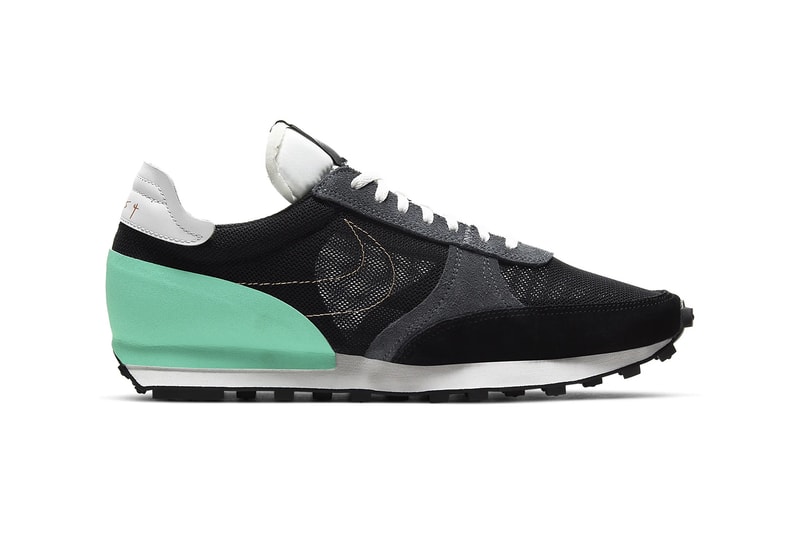 nike daybreak type n354 deconstructed sneakers beige pink neon green blue colorway footwear sneakerhead shoes