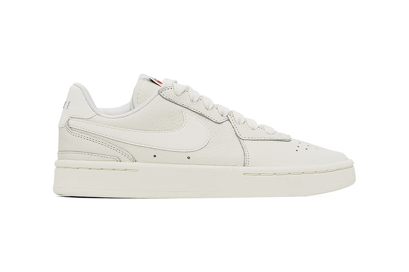 SSENSE's Exclusive Nike Leather Court Blanc Is the Perfect Minimalist White Sneaker for Spring
