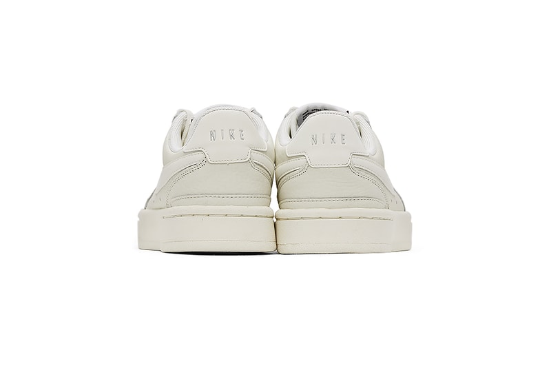 ssense nike leather court blanc minimalist white sneaker exclusive womens where to shop