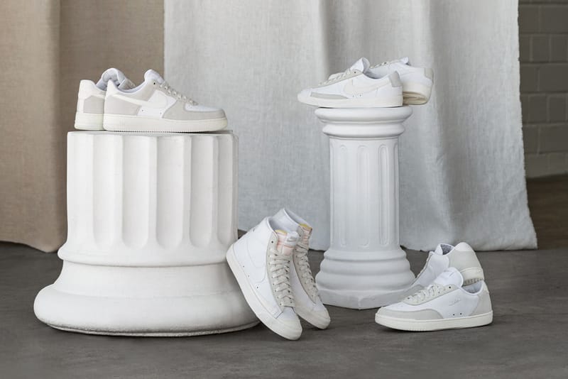 Nike Sportswear Introduces 5 Minimal Sneaker Designs For Its "Platinum Tint" Pack