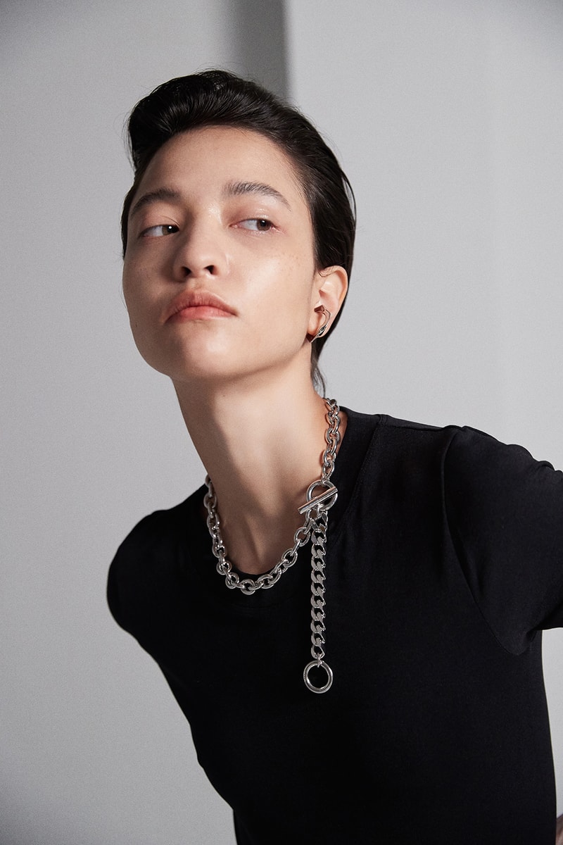 numbering jewelry pre fall collection necklaces bracelets earrings rings anklets gold silver