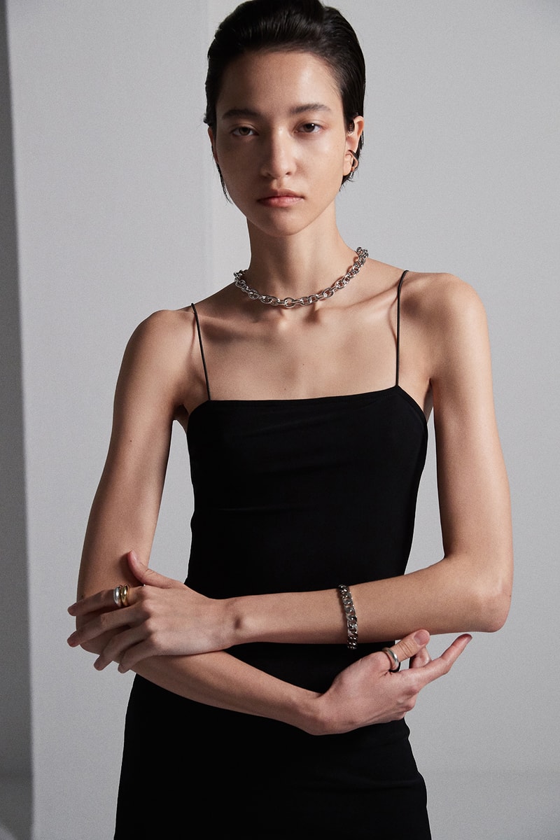 numbering jewelry pre fall collection necklaces bracelets earrings rings anklets gold silver