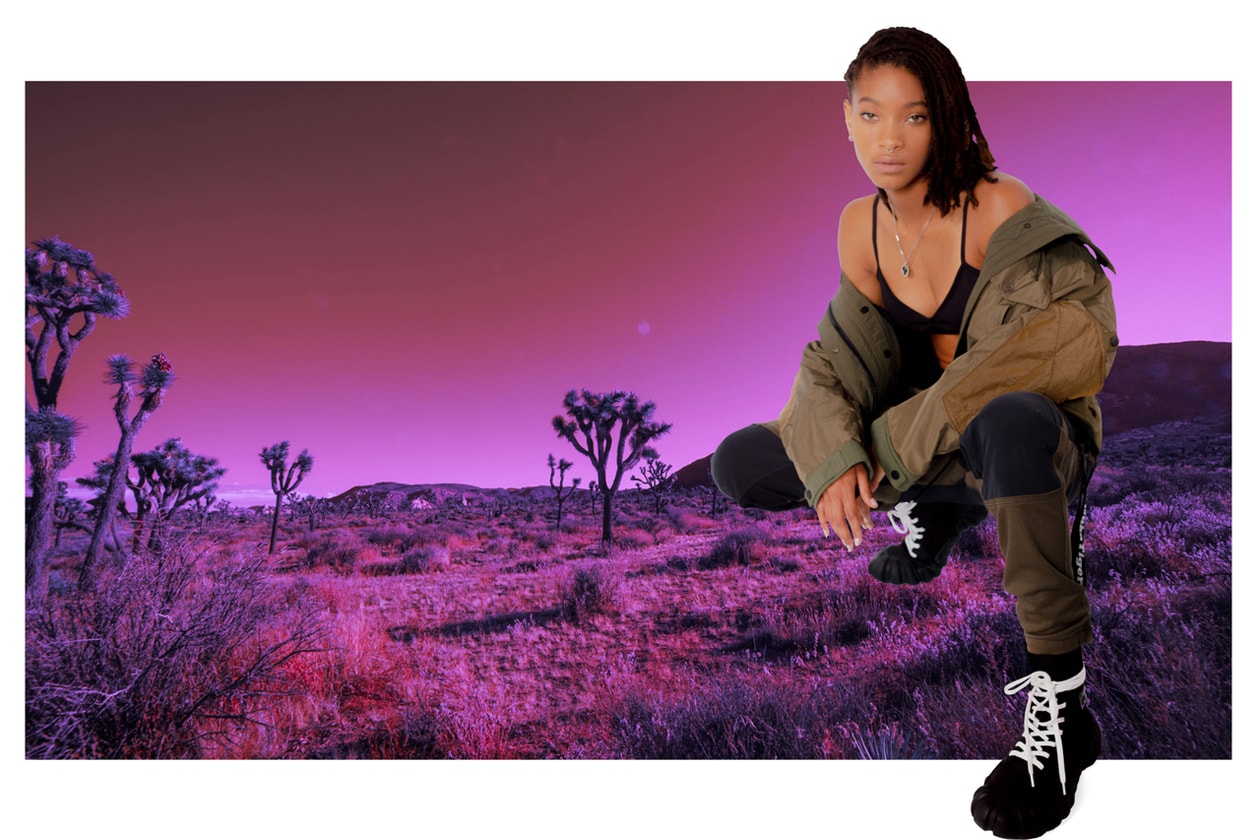 onitsuka tiger fall winter 2020 campaign collection willow smith brand ambassador