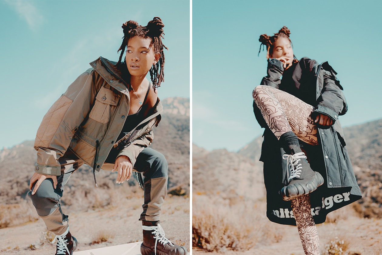 onitsuka tiger fall winter 2020 campaign collection willow smith brand ambassador