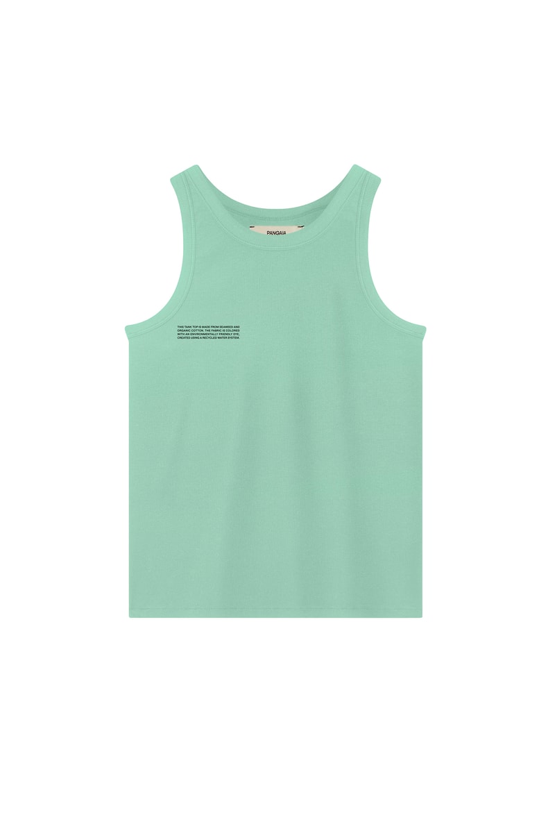 Pangaia Seaweed Tank Tops Dresses Release Dyed Sustainable Eco-friendly