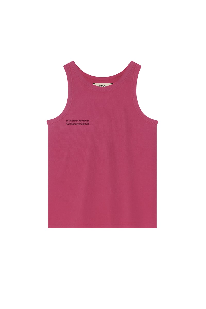 Pangaia Seaweed Tank Tops Dresses Release Dyed Sustainable Eco-friendly