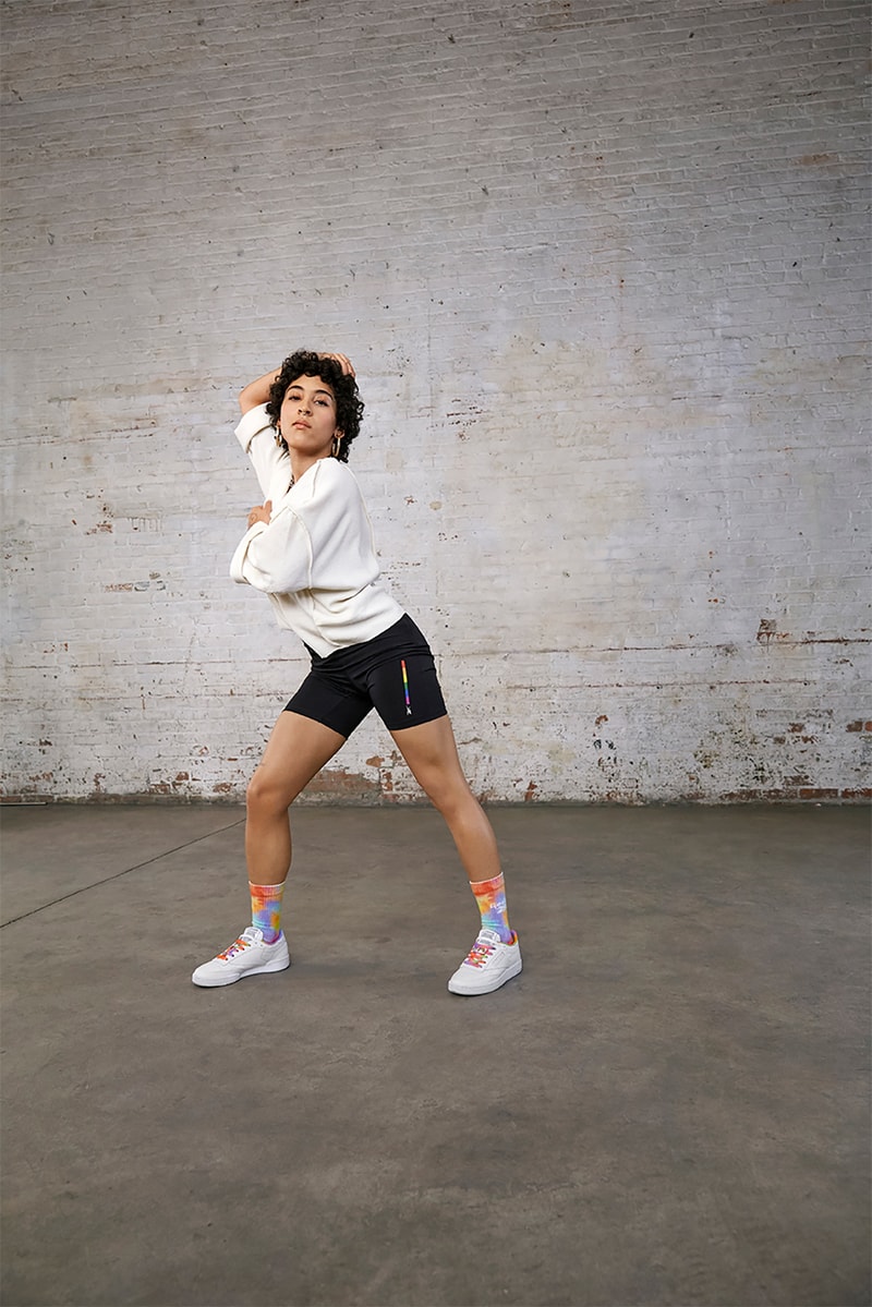 reebok all types of love pride month collection sneakers lgbtq proud notes campaign charity donation