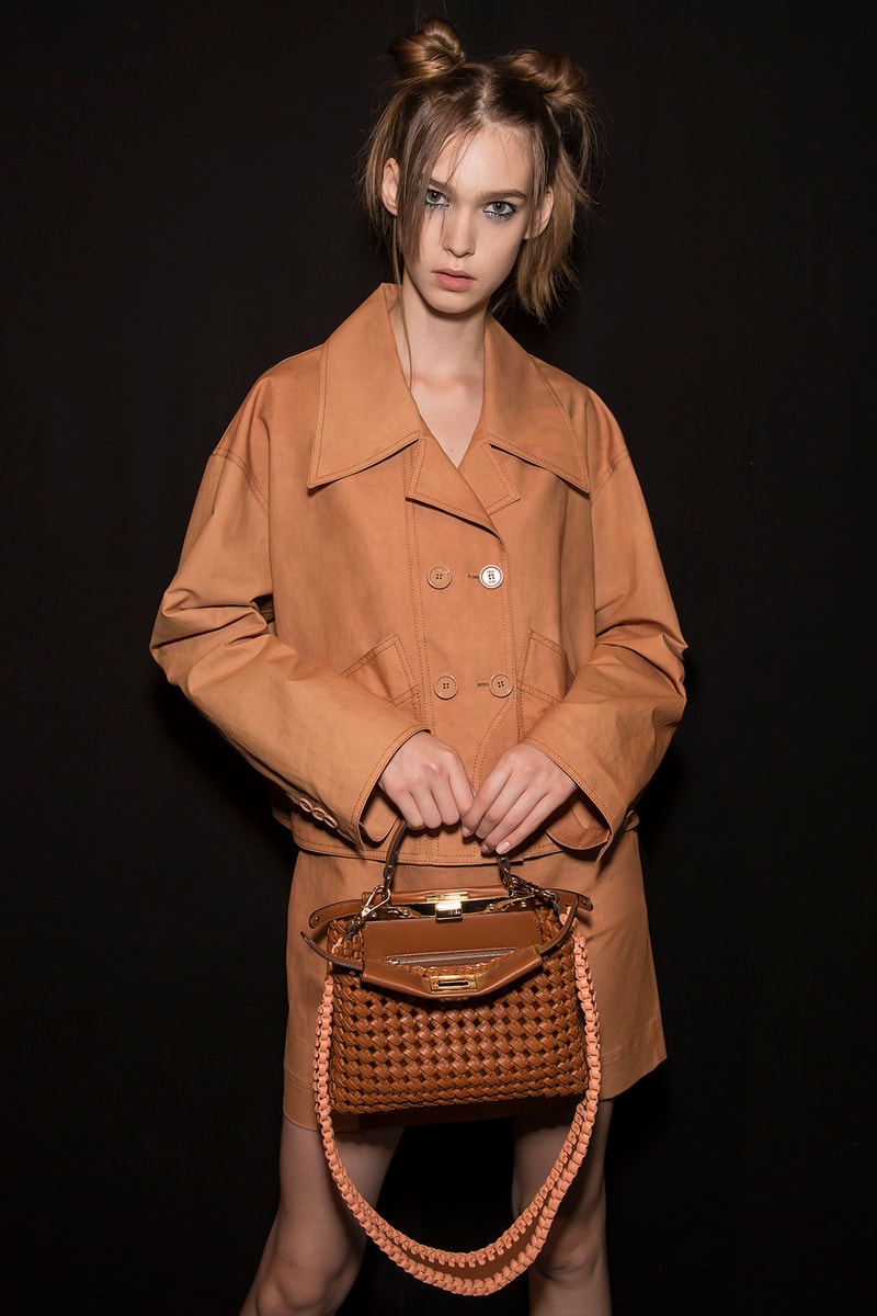 silvia venturini fendi spring summer collection peekaboo savoir faire designer handbag