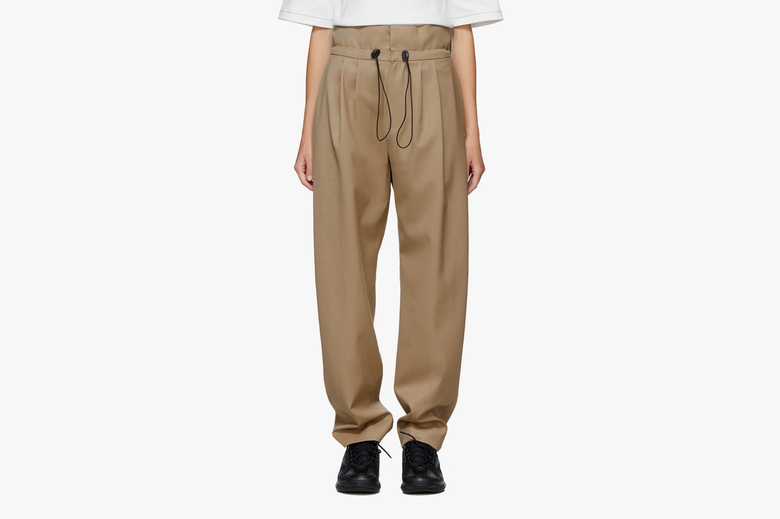 best comfy-chic pants at-home loungwear spring pleats please issey miyake ader error fumito ganryu