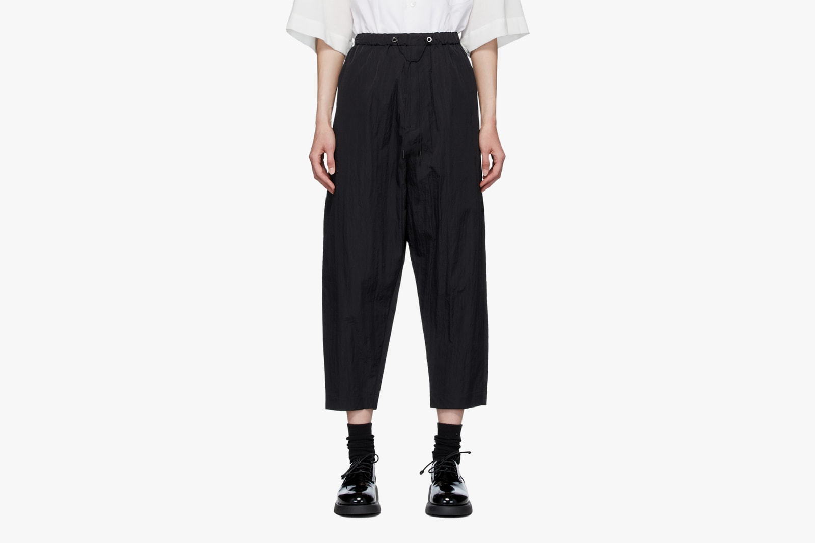 best comfy-chic pants at-home loungwear spring pleats please issey miyake ader error fumito ganryu