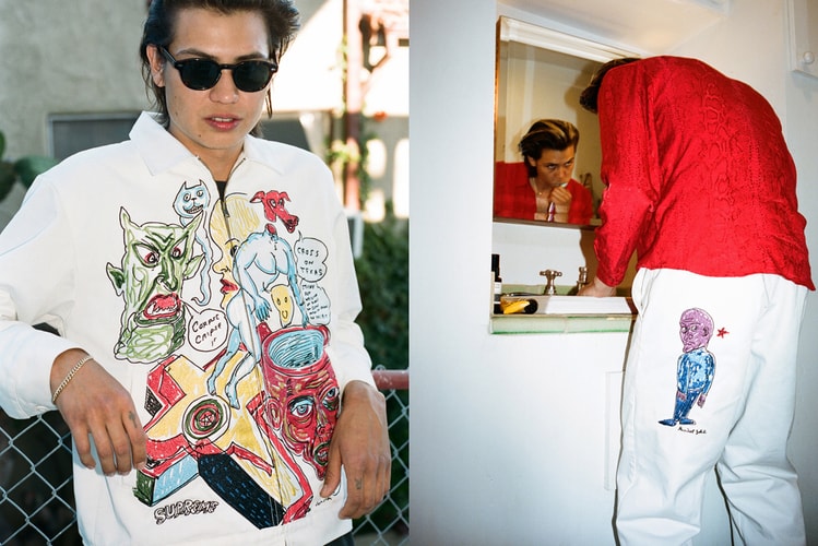 Supreme's New SS20 Collection Features Original Paintings by Late Visual Artist Daniel Johnston