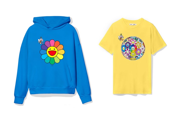 Takashi Murakami x Pangaia Collaborate on Hoodie and T-Shirt Collection
