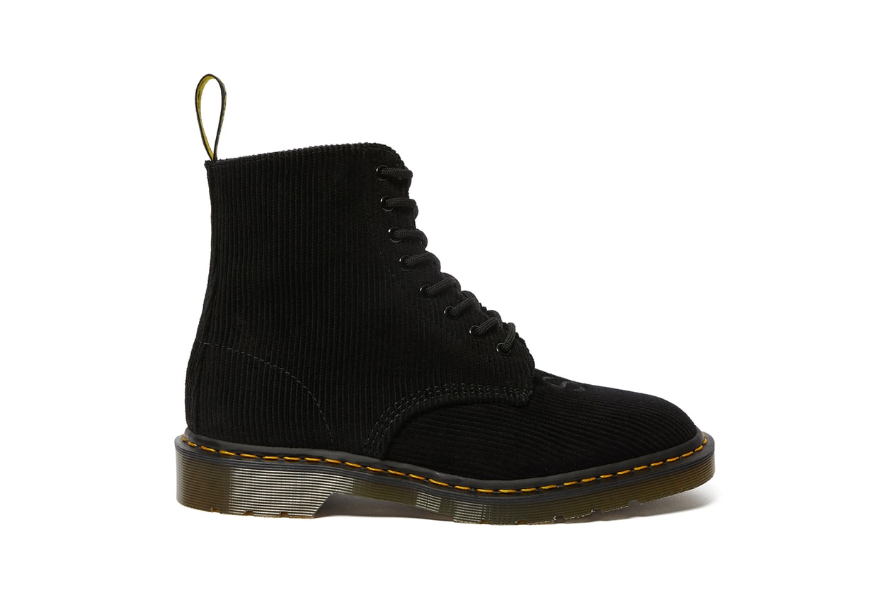 Undercover x Dr. Martens 1460 Boot Collaboration Remastered Corduroy Black