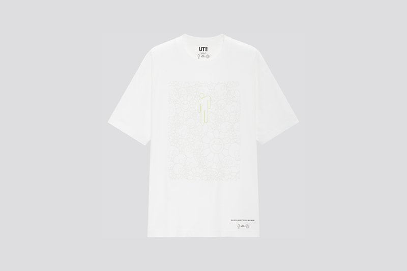 uniqlo ut billie eilish takashi murakami collaboration graphic t shirts womens mens kids