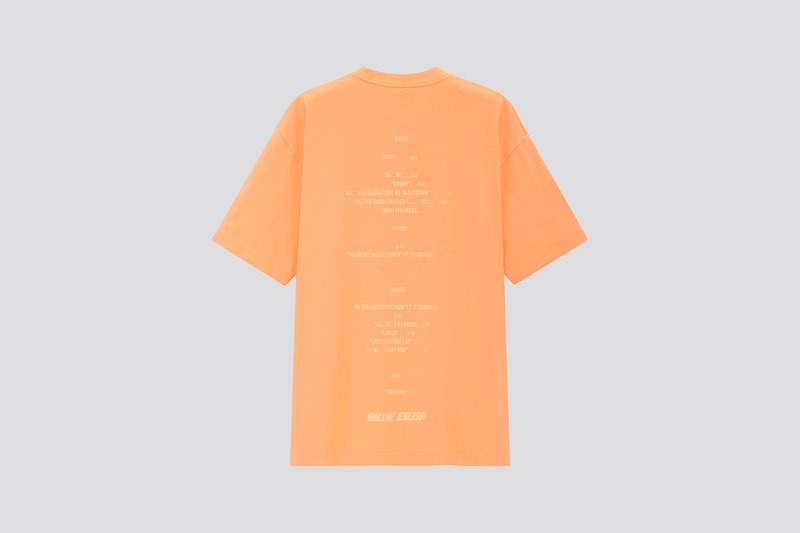 uniqlo ut billie eilish takashi murakami collaboration graphic t shirts womens mens kids