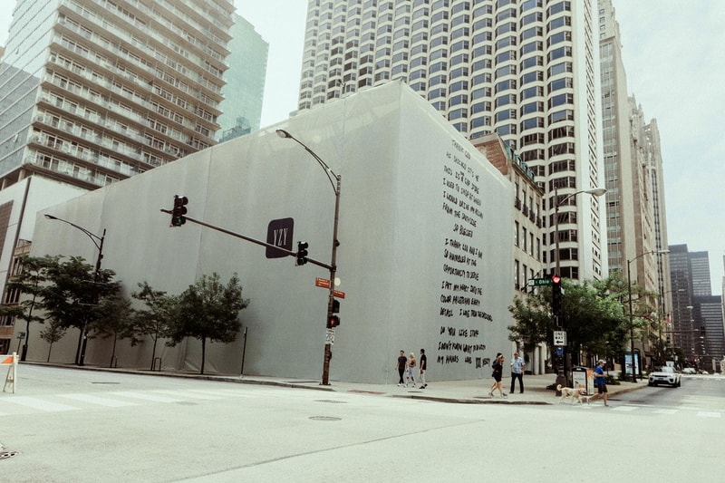kanye west yeezy yzy gap chicago store redesign letter partnership