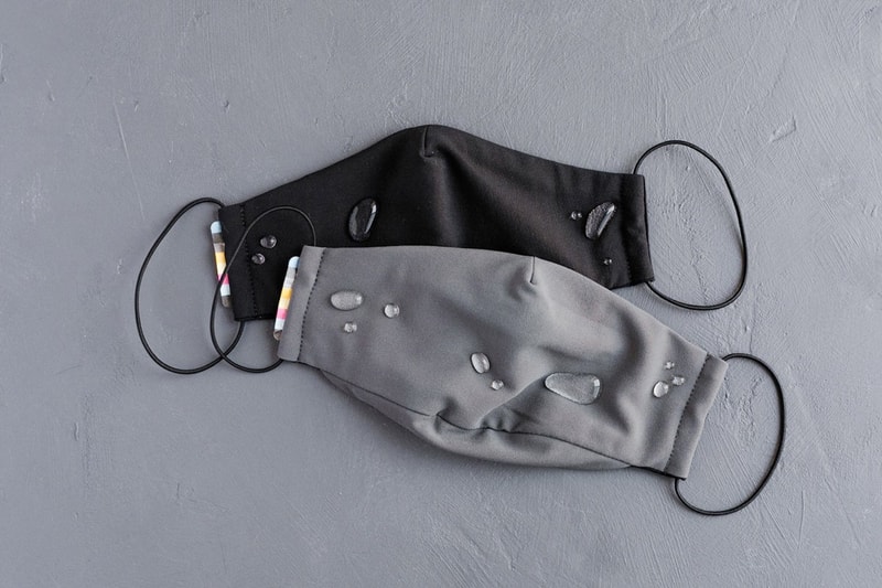 multeeproject self cleaning face masks black gray coronavirus covid 19 pandemic