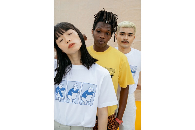 open end tokyo japanese brand sundae kids collaboration t-shirts sweatshirts hats cookie boy