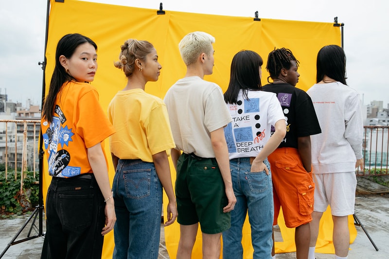 open end tokyo japanese brand sundae kids collaboration t-shirts sweatshirts hats cookie boy