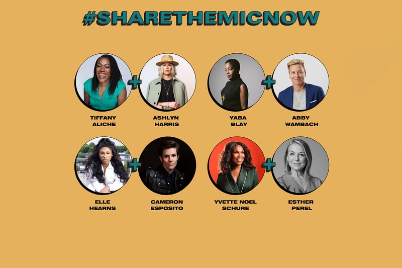 sharethemicnow social media instagram takeover campaign black white women celebrities activists
